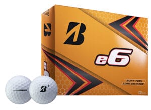 Best Golf Balls For Beginners and High Handicappers - Bridgestone e6 